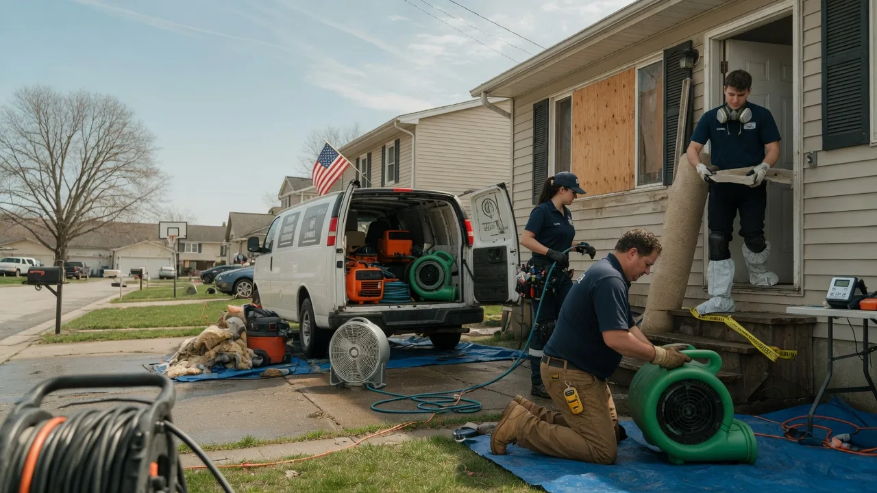 Water Damage Restoration in Bixby, MO near me
